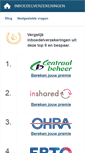 Mobile Screenshot of inboedelverzekeringen.com