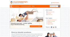 Desktop Screenshot of inboedelverzekeringen.nl