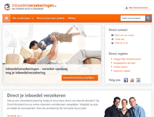 Tablet Screenshot of inboedelverzekeringen.nl